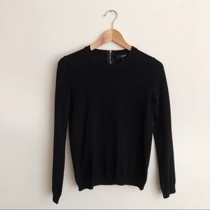 FOREVER 21 Black Crew Neck Sweater